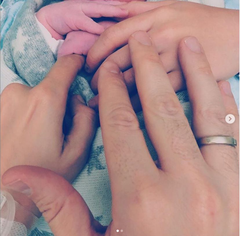 David Bisbal desvela el nombre de su bebé con la imagen más tierna