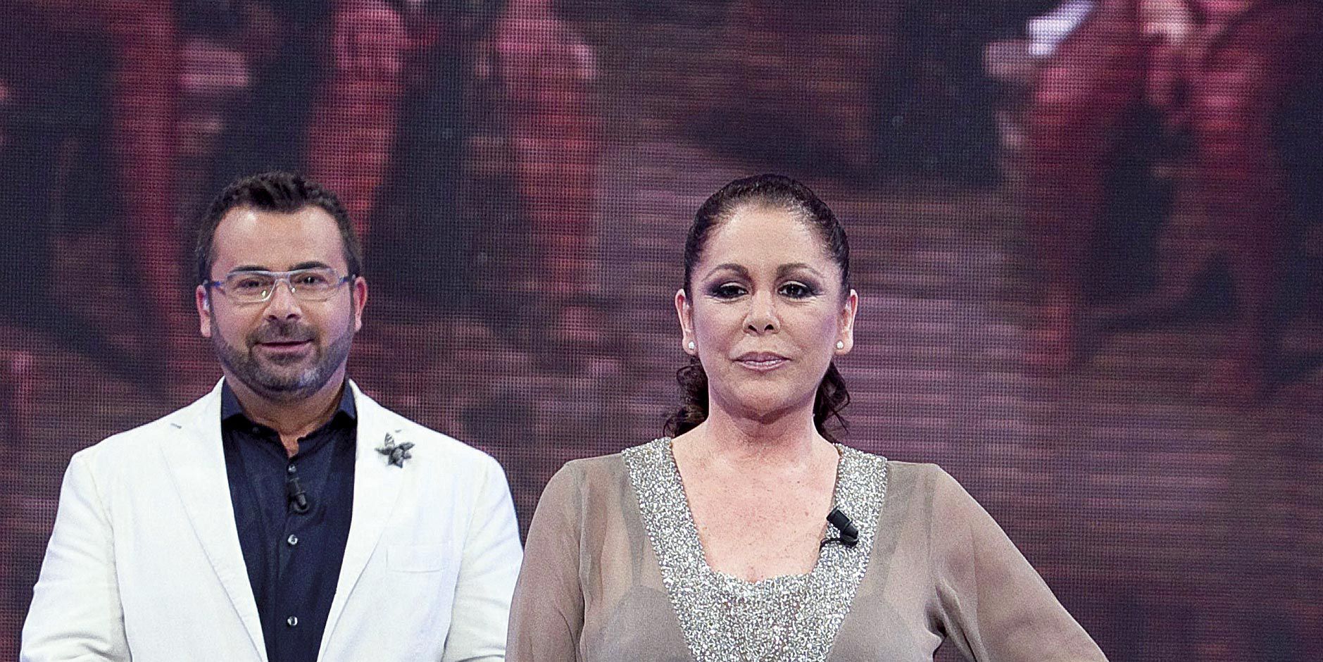 Isabel Pantoja con Jorge Javier Vázquez