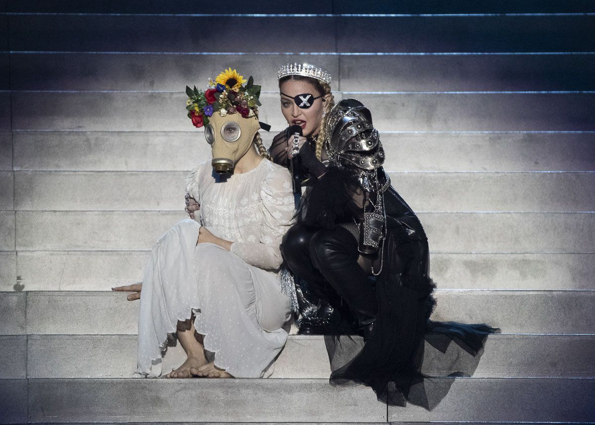 Madonna y su “actuación” en Eurovisión