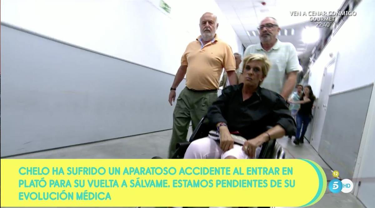 Chelo García Cortés trasladada de urgencia al hospital 1 - Chelo García-Cortés trasladada de urgencia al hospital