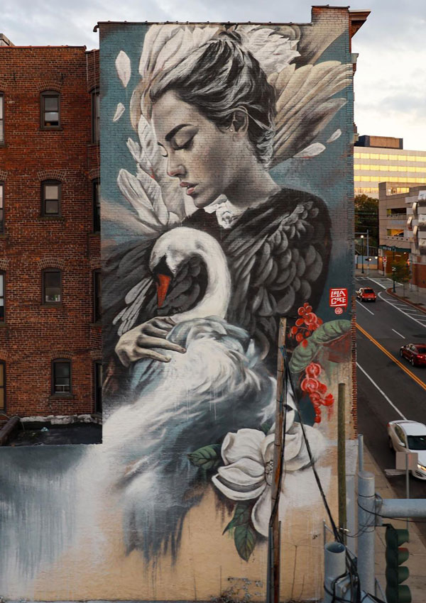 Blanca Suárez se ha convertido en obra de arte en las calles de Nueva York2 - Blanca Suárez se ha convertido en obra de arte en las calles de Nueva York