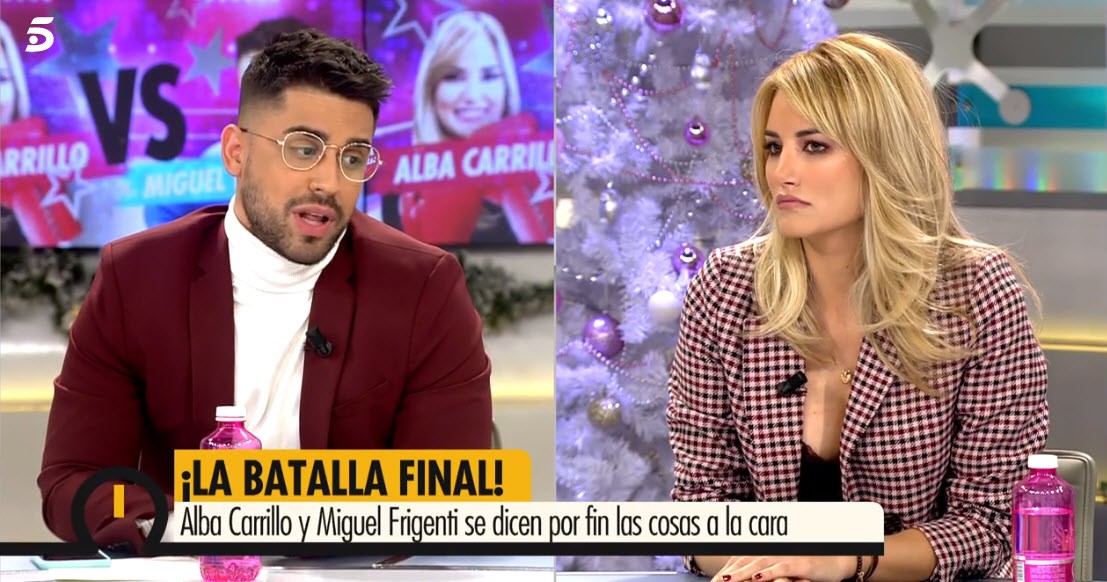 Alba Carrillo y Miguel Frigenti: Estalla la guerra total !!!
