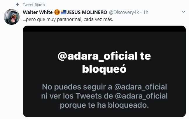 jesus molinero twitter b1bd65d9 648x408 - Adara Molinero desprecia a su padre y lo humilla en sus redes sociales