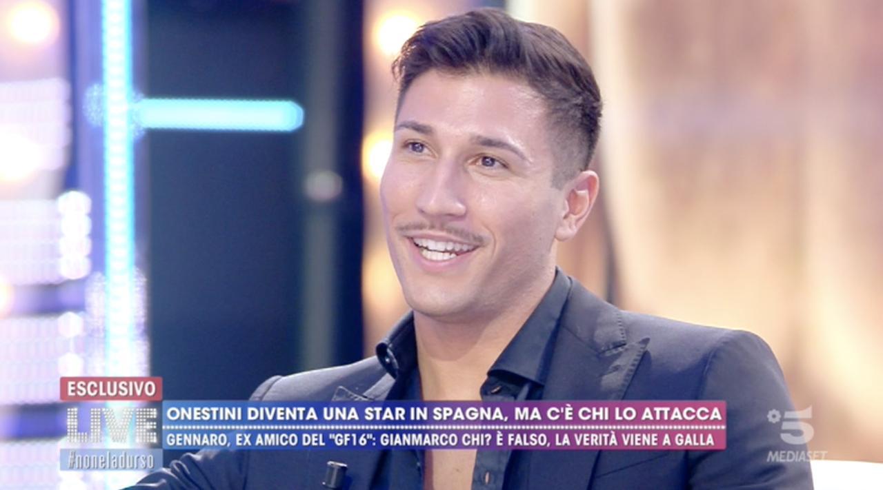 Gianmarco arremete contra Adara en su entrevista en la televisión Italiana