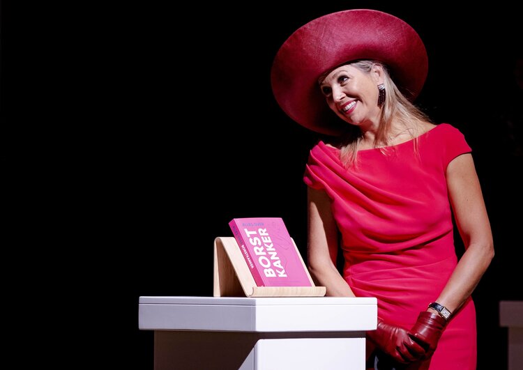 La reina Maxima de Holanda asiste a la reunion de la Asociacion contra el cancer de mama 7 - La reina Máxima de Holanda asiste a la reunión de la Asociación contra el cáncer de mama