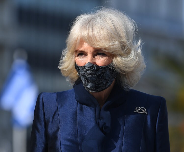 The Duchess of Cornwall during a wreath laying ceremony at the Memorial of the Unknown Soldier in Syntagma Square, Athens, during a two-day visit to Greece to celebrate the bicentenary of Greek independence.