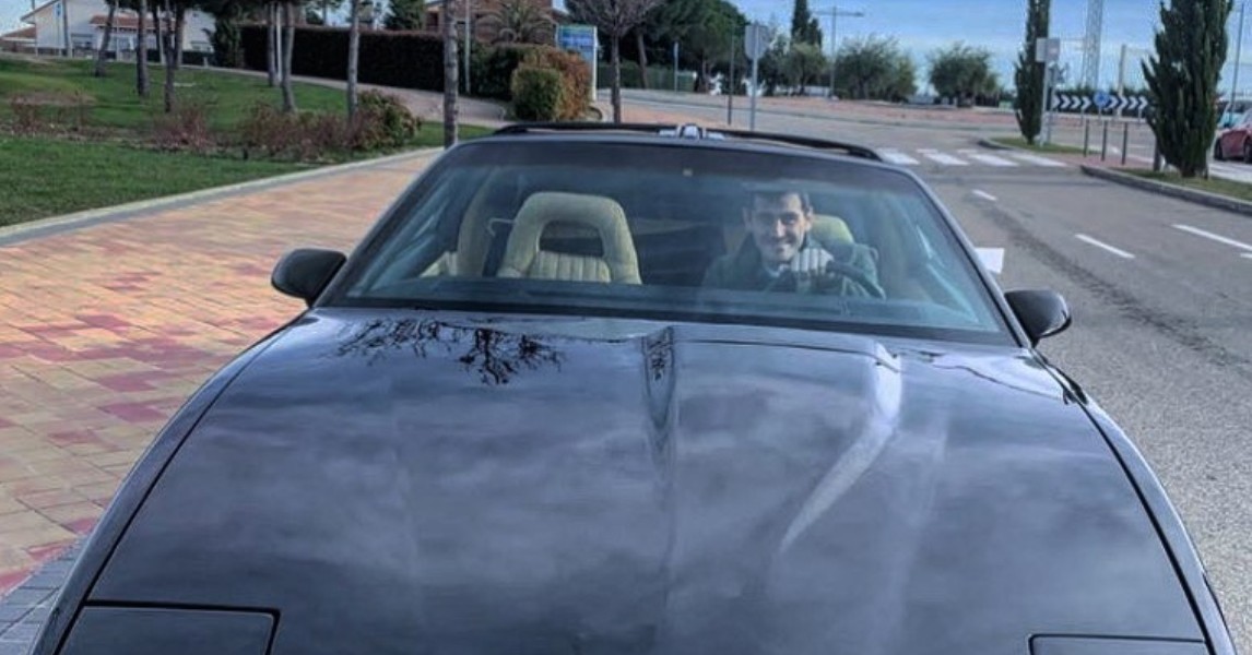 Iker Casillas y el coche fantástico