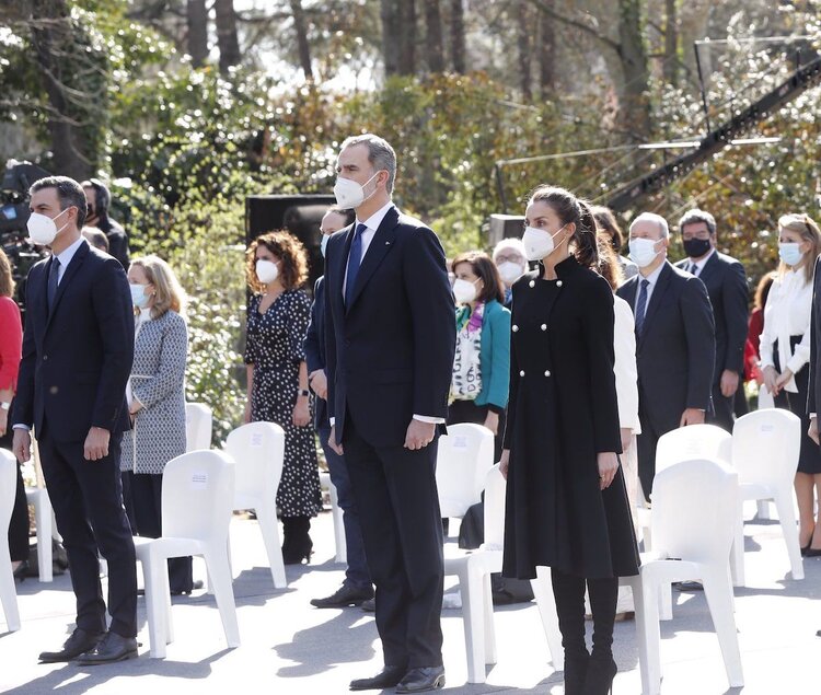 Los Reyes de España asisten al acto conmemorativo del Día Europeo de las Víctimas del Terrorismo