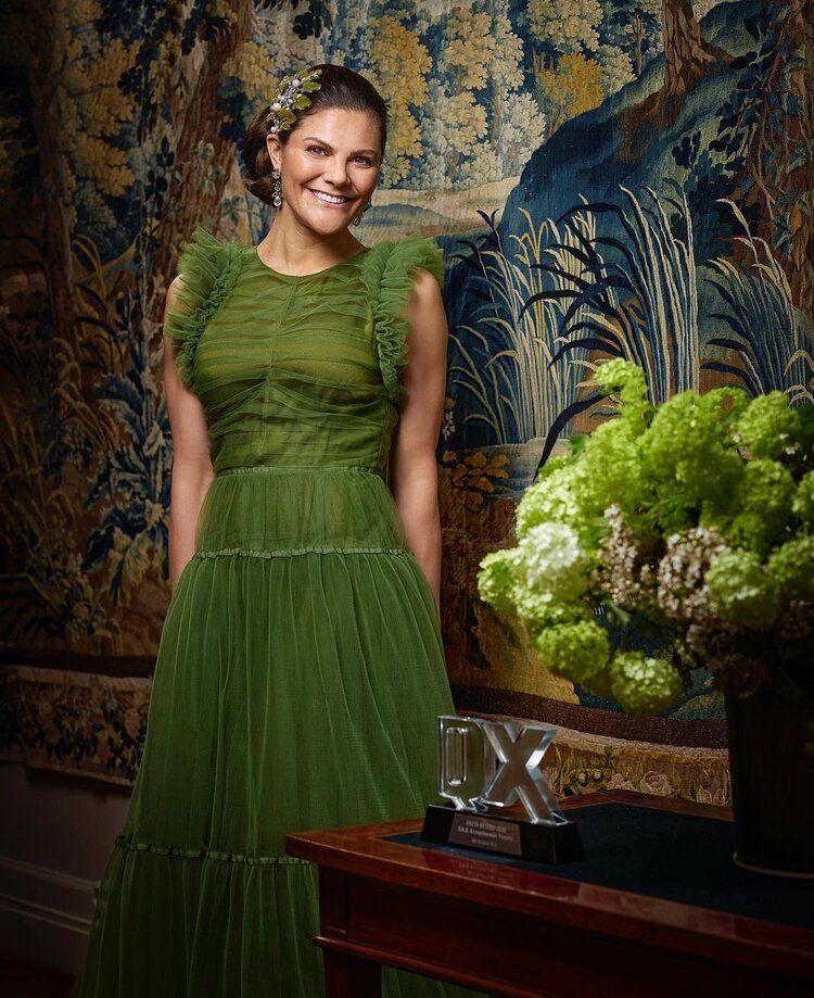 La princesa heredera Victoria de Suecia recibe el premio ‘Hetero of the Year’ en QX Gaygala 2021
