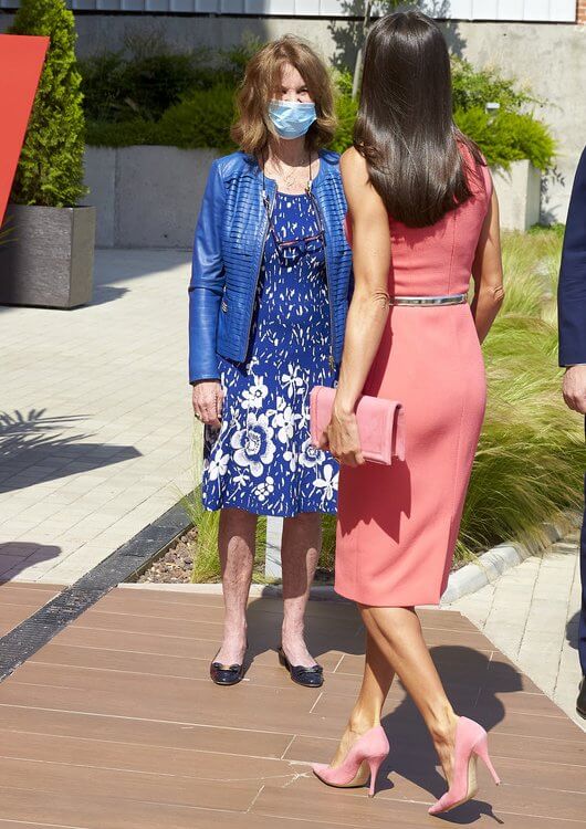 Queen Letizia during Santander Women Now Summit in Madrid 11 June 2021