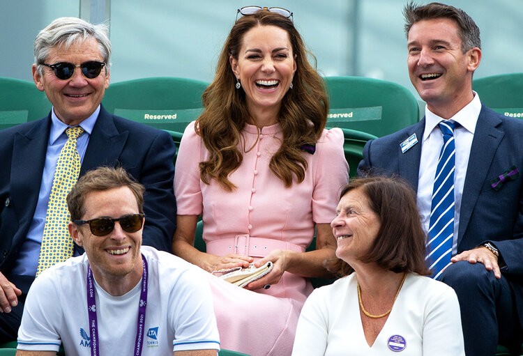 La duquesa de Cambridge asiste a la final de Wimbledon 2021
