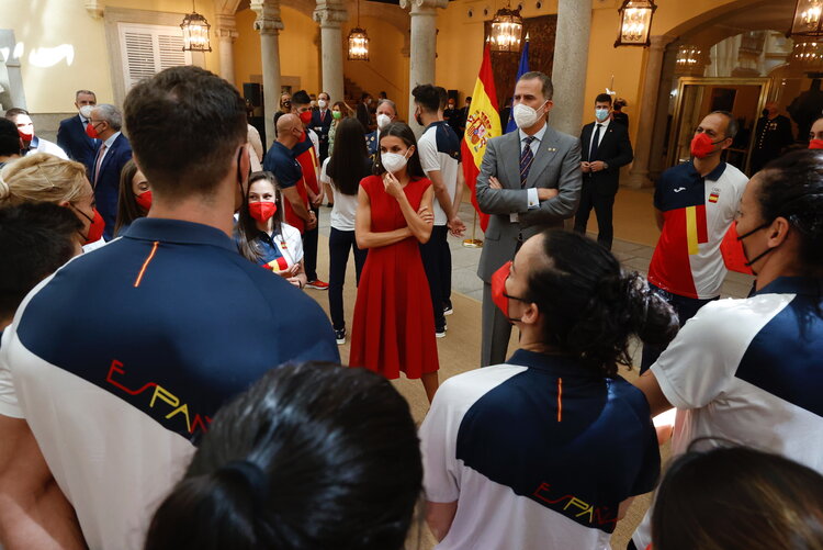 Los Reyes de Espana reciben a la Seleccion Olimpica 3 - Los Reyes de España reciben a la Selección Olímpica