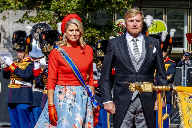 Los reyes de los Países Bajos asisten a Prinsjesdag 2021