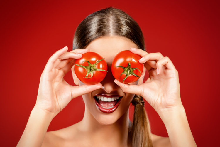 Piel más bella con tomate