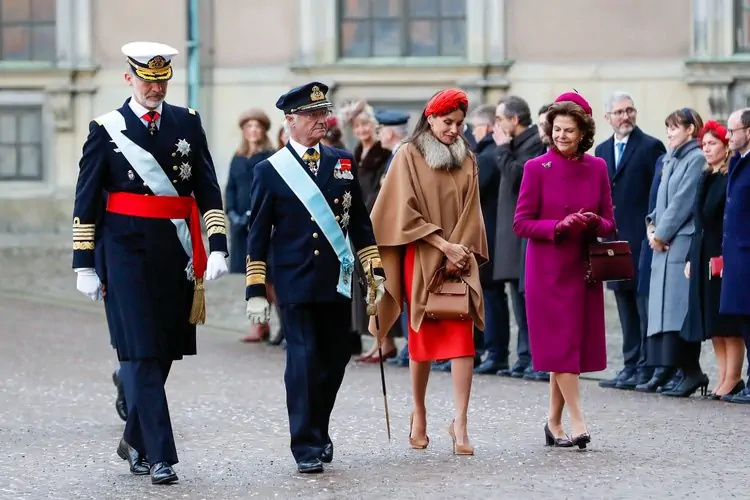 Los Reyes de Suecia dan la bienvenida a los Reyes de Espana en su Visita de Estado 0007 - Los Reyes de Suecia dan la bienvenida a los Reyes de España en su Visita de Estado