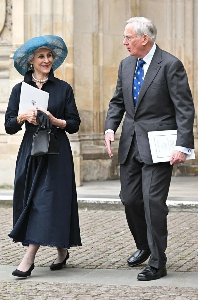 El duque y la duquesa de Gloucester asisten al servicio conmemorativo del duque de Edimburgo