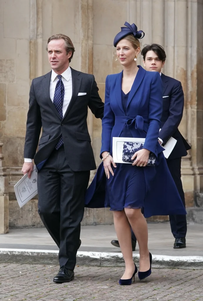 Lady Gabriella Windsor asiste al servicio conmemorativo del duque de Edimburgo