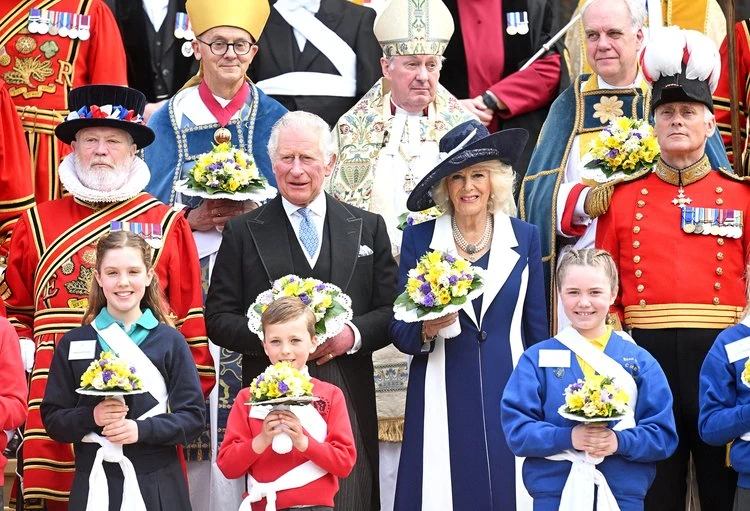 El Príncipe de Gales y la Duquesa de Cornualles asisten al Royal Maundy Service 2022
