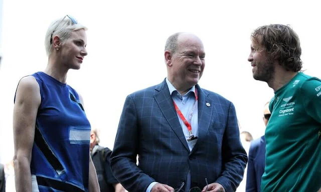 El Principe Alberto y la Princesa Charlene asistieron al Gran Premio de Monaco 2022 004 - Charlene y Alberto de Mónaco acallan los rumores de crisis