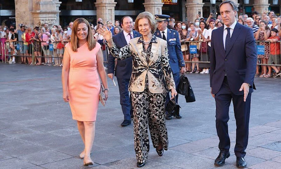 La reina Sofía asistió a un concierto del Grupo de Ciudades Patrimonio Mundial de la UNESCO