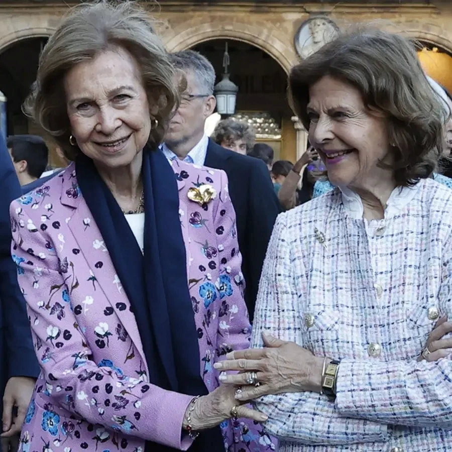 La reina Sofía y Silvia de Suecia: de paseo por Salamanca