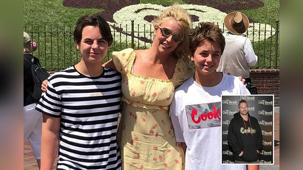Los hijos de Britney Spears no quieren verla