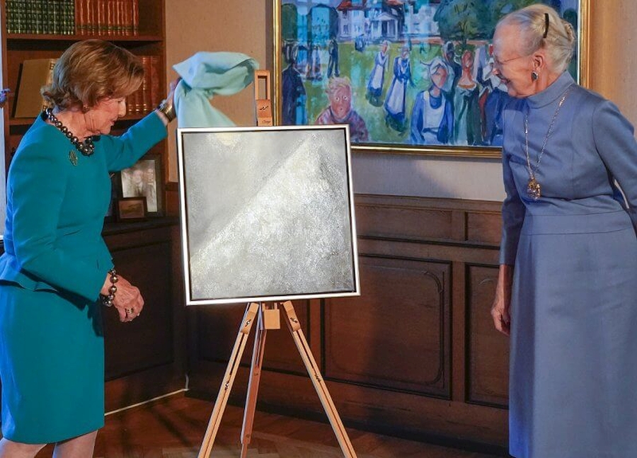 La reina Margarita de Dinamarca 002 - La reina Margarita de Dinamarca recibió el Premio de la Lengua Nórdica 2022