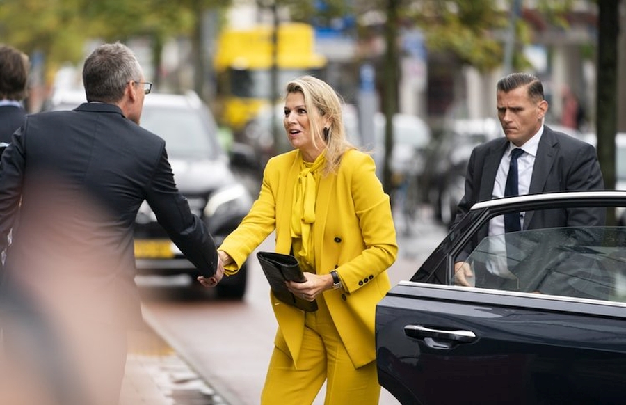 La reina Máxima asiste a la reunión de Mind US en La Haya