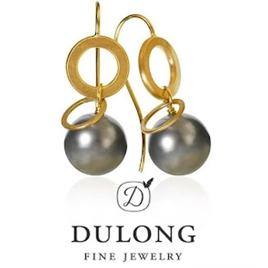 Dulong Anello Pendientes de perlas Dulong Anello