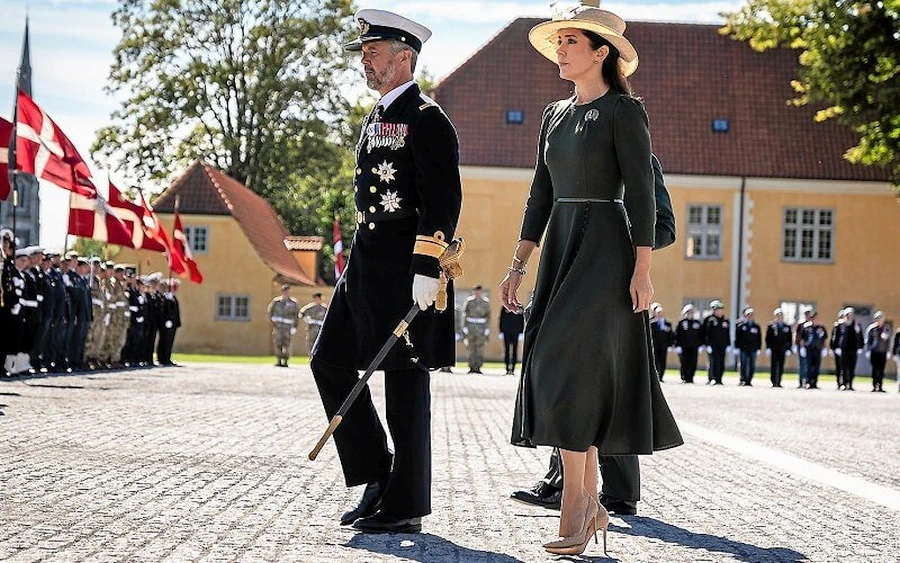 Los príncipes herederos de Dinamarca asistieron a los eventos del Día de la Bandera 2022