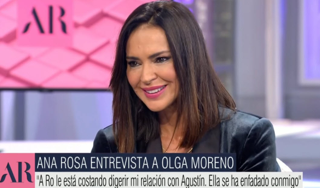 Rocío Carrasco muy enfadada con Olga Moreno
