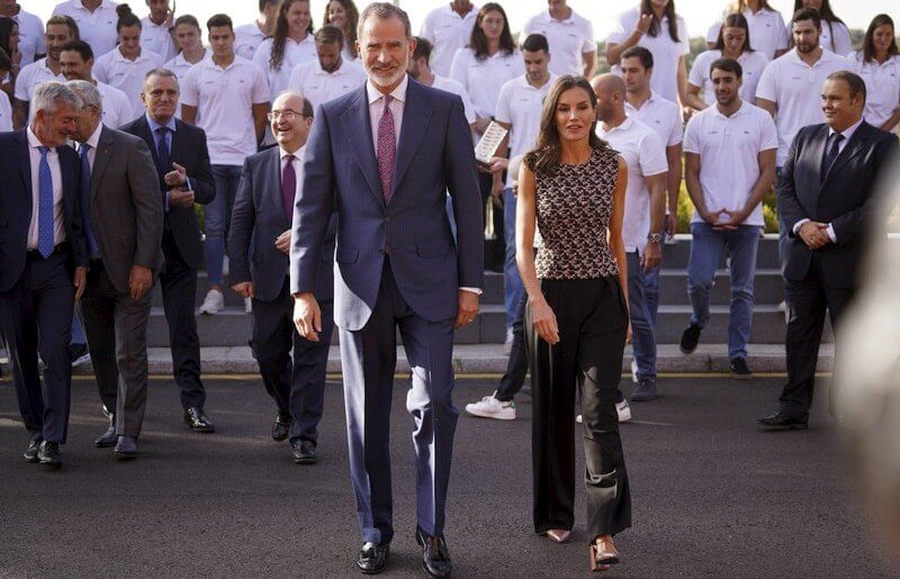 Los Reyes de España reciben a las Selecciones Nacionales Masculina y Femenina de Waterpolo