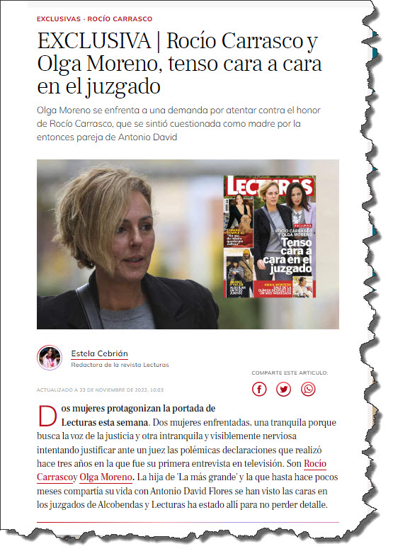 25 11 2022 18 55 23 - Rocío Carrasco pierde la demanda contra Olga Moreno