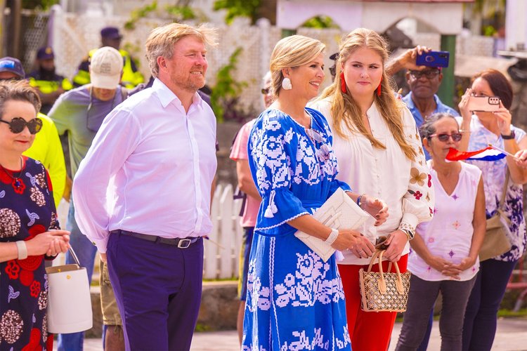 Visita a Saba2 - Los reyes de los Países Bajos visitan Saba