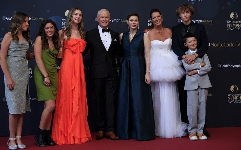 La princesa Charlene asistio a la ceremonia de los Golden Nymph Awards 20233 - La princesa Charlene asiste al Festival de Televisión de Montecarlo 2023