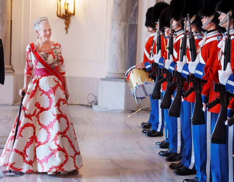 banquete de estado en honor del rey y la reina de Noruega 3 - La reina Margarita II organiza un banquete de estado en honor del rey y la reina de Noruega