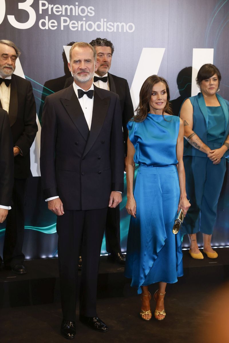 Los reyes de España asisten a la cena de los Premios ABC de Periodismo 2023