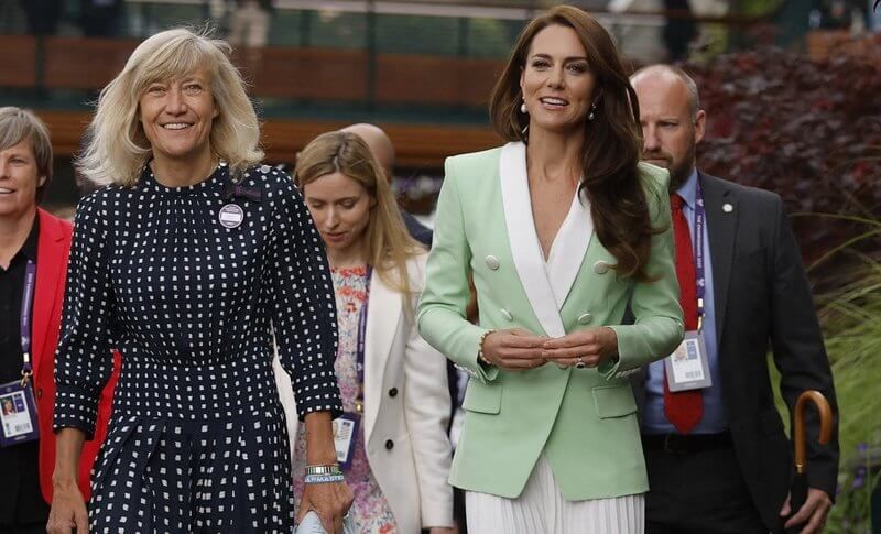 NOTICIAS La Princesa de Gales asiste a Wimbledon 2023 Dia 2 02 - La Princesa de Gales asiste a Wimbledon 2023 Día 2