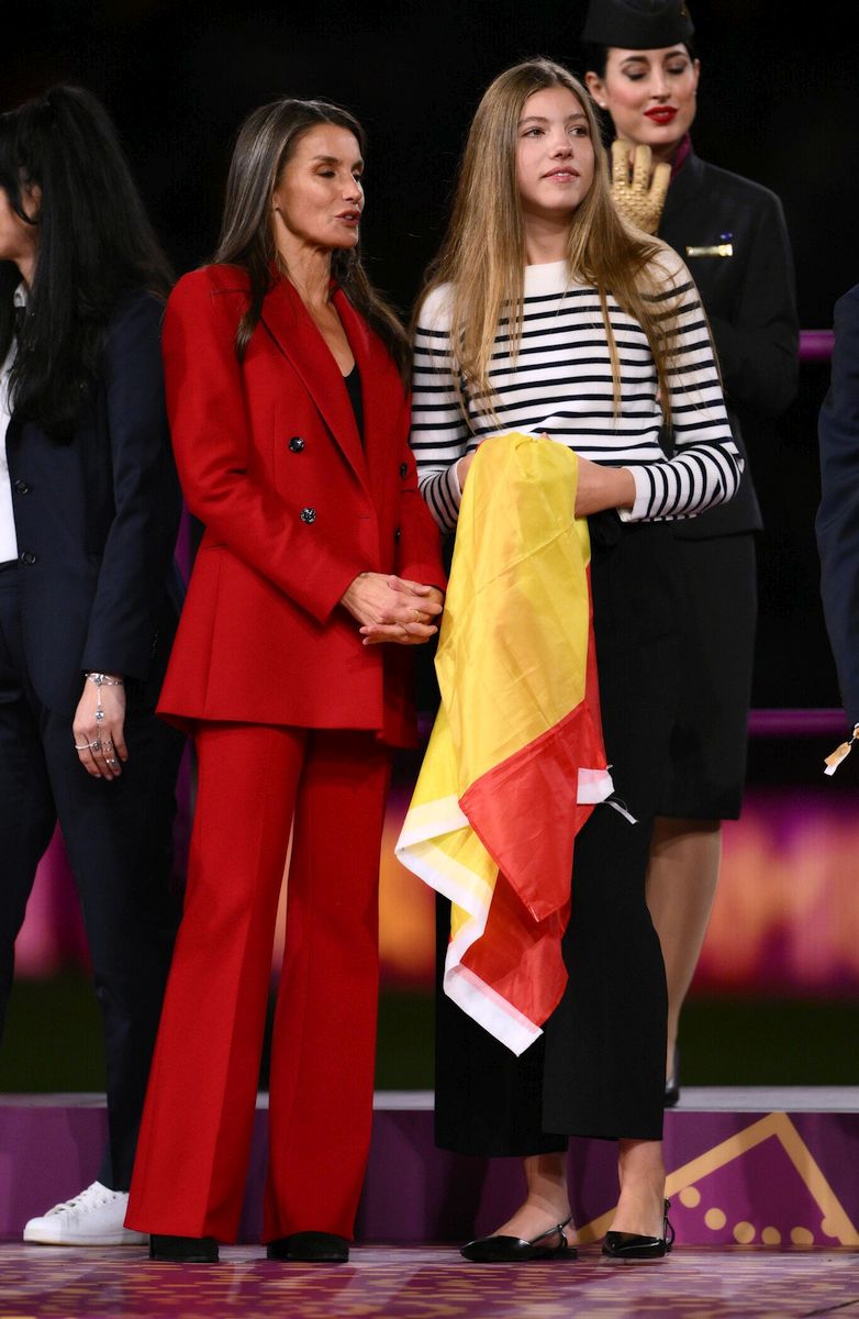 La reina Letizia y la infanta Sofía asisten a la final de la Copa Mundial Femenina 2023