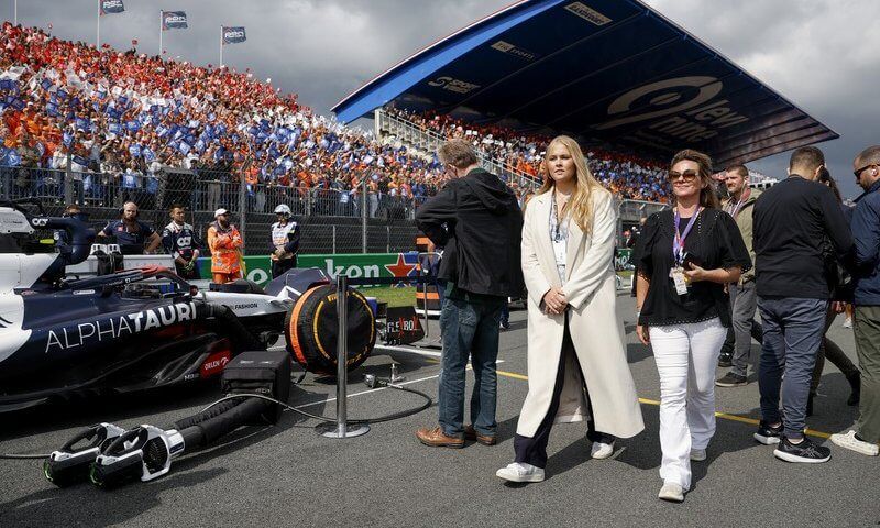 Los reyes de los Paises Bajos Reyes de Holanda 05 - Los Reyes de Países Bajos asisten al Gran Premio de Holanda de F1 2023