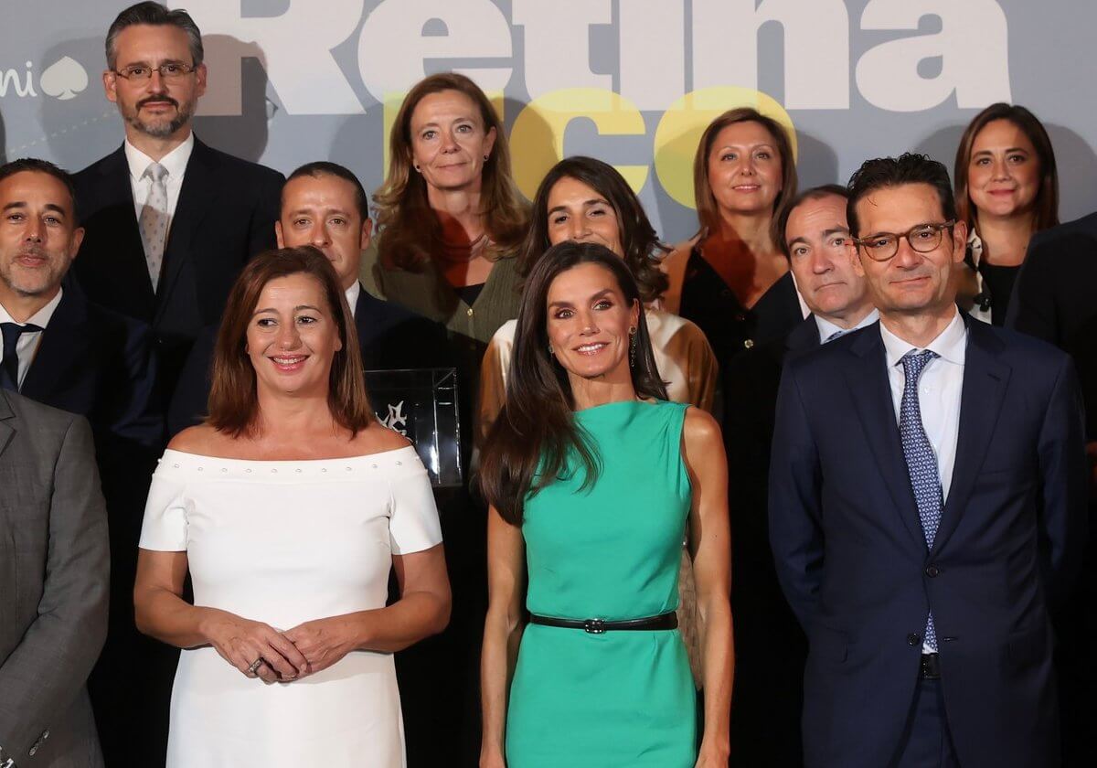 La reina Letizia entregó los Premios ‘Retina Eco 2023’ en RFT