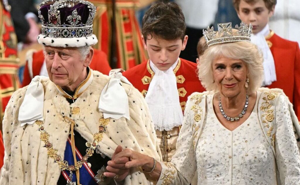 El rey Carlos III 06 1024x631 - El rey Carlos III de Inglaterra inauguró oficialmente la sesión 2023-24 del Parlamento del Reino Unido