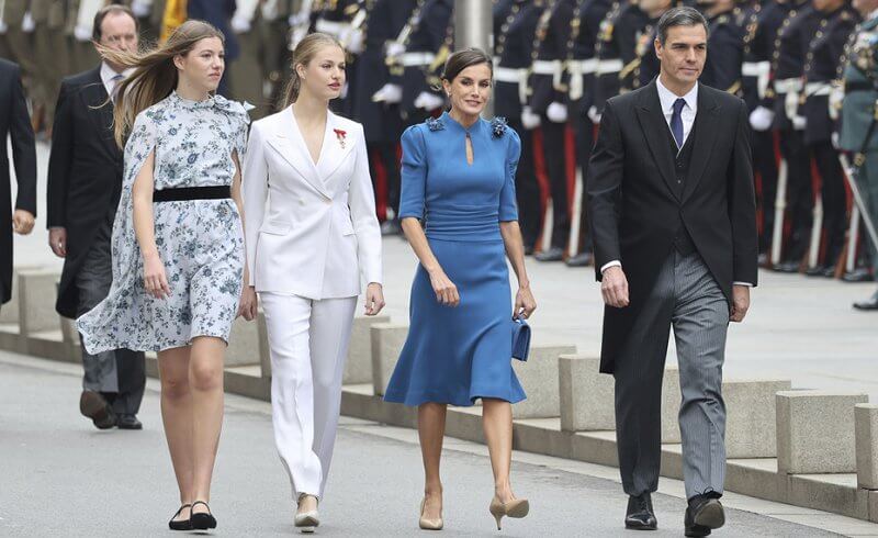 la princesa Leonor celebra su 18 cumpleanos 02 - Leonor de Borbón: Un Look con Significado en su Día de Jura de la Constitución