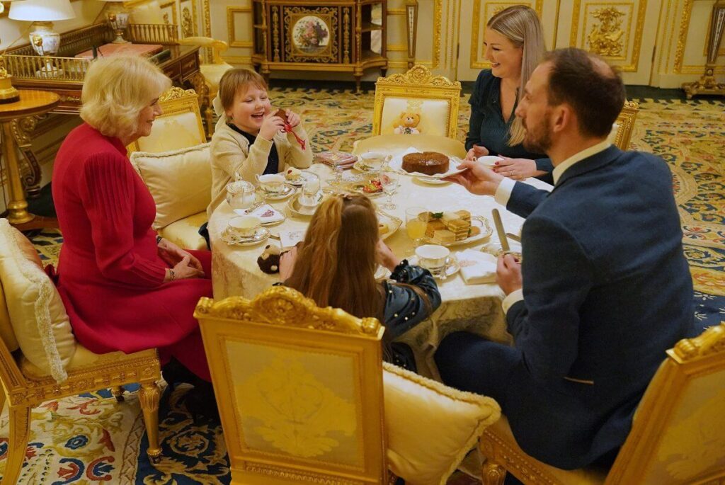 La reina Camilla organizo un te privado por la tarde en el Castillo de Windsor 4 1024x685 - La reina Camilla organizó un té privado por la tarde en el Castillo de Windsor