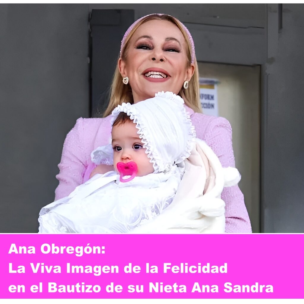 ana 1024x1024 - Ana Obregón: La Viva Imagen de la Felicidad en el Bautizo de su Nieta Ana Sandra