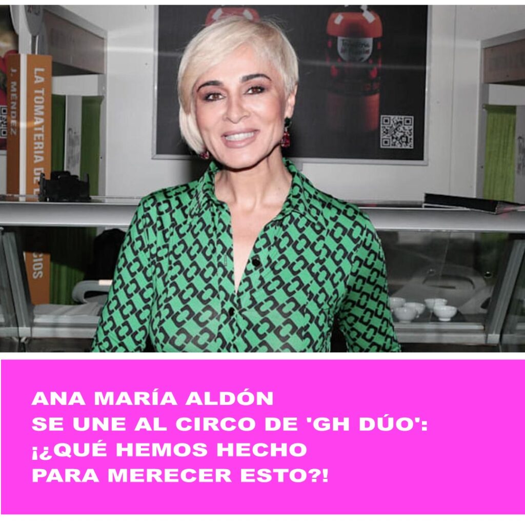 ana maria aldon 1024x1024 - Ana María Aldón se une al circo de 'GH DÚO': ¡¿Qué hemos hecho para merecer esto?!