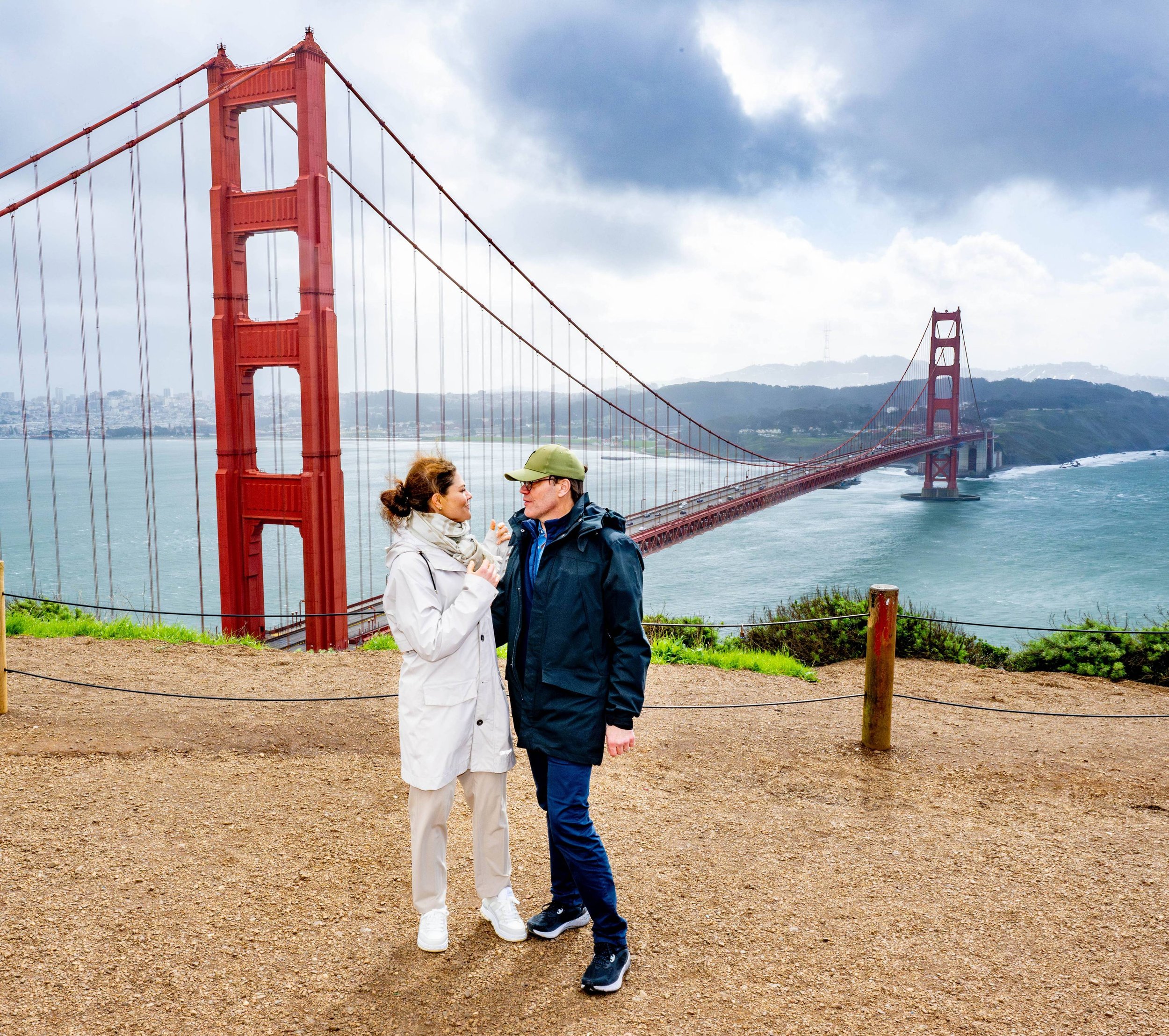 La princesa Victoria y el príncipe Daniel de Suecia deslumbran en su visita a California