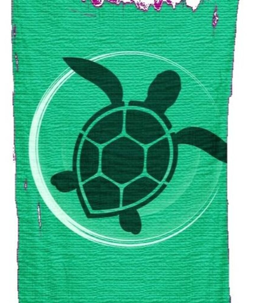 La bandera de Playa Olimpo