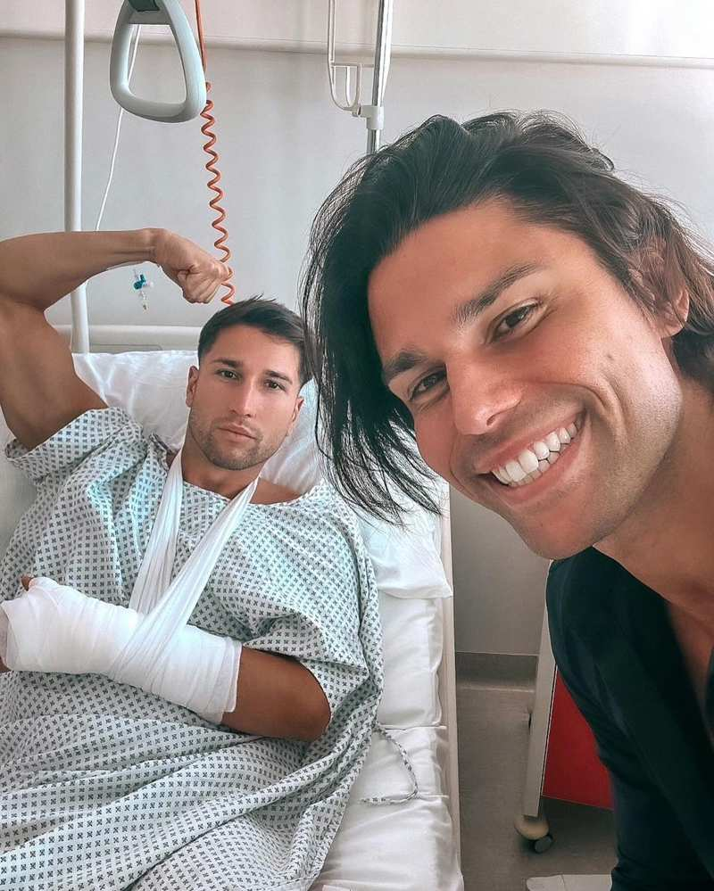 Gianmarco Onestini y Luca - Gianmarco Onestini nos deja preocupados tras una cirugía de urgencia