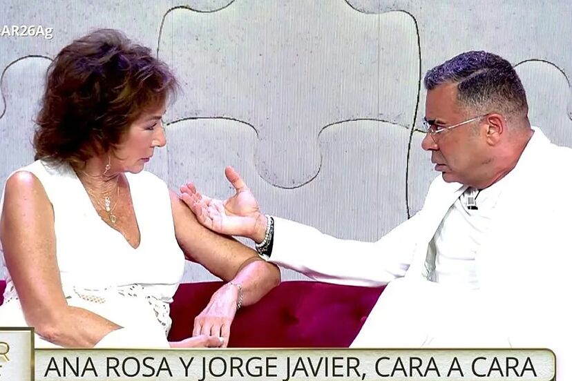 Jorge Javier Vazquez y Ana Rosa Quintana 2 - Ana Rosa Quintana y el eterno amargado